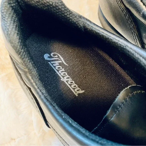 Thorogood Black Oxford Athletic Performance Leather Shoe Size 12 Medium - Picture 4 of 10